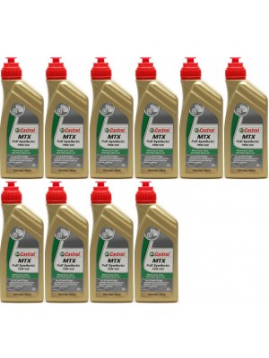 Castrol MTX FULL Synthetic 75W-140 Motorrad Getriebeöl 10x 1l = 10 Liter