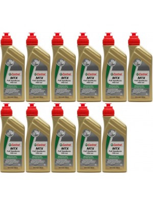 Castrol MTX FULL Synthetic 75W-140 Motorrad Getriebeöl 11x 1l = 11 Liter