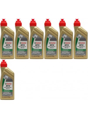 Castrol MTX FULL Synthetic 75W-140 Motorrad Getriebeöl 7x 1l = 7 Liter