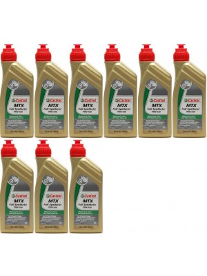 Castrol MTX FULL Synthetic 75W-140 Motorrad Getriebeöl 9x 1l = 9 Liter