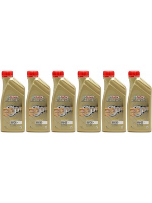 Castrol Edge V 0W-20 Motoröl 6x 1l = 6 Liter