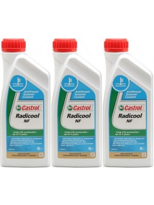 Castrol Radicool NF Kühlerfrostschutz Konzentrat 3x 1l = 3 Liter