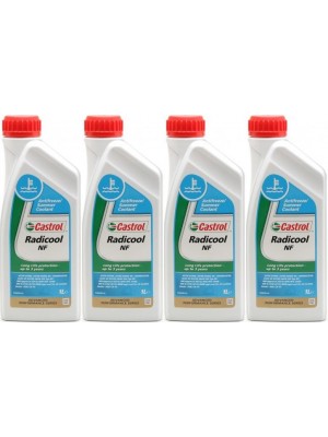 Castrol Radicool NF Kühlerfrostschutz Konzentrat 4x 1l = 4 Liter
