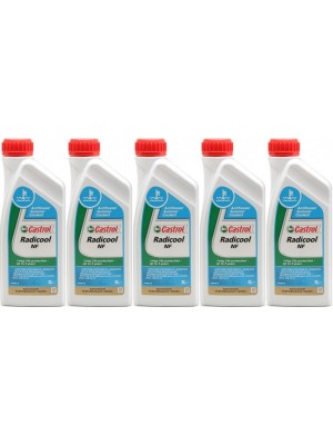 Castrol Radicool NF Kühlerfrostschutz Konzentrat 5x 1l = 5 Liter