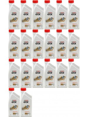 Castrol GTX 5W-40 A3/B4 Motoröl 20x 1l = 20 Liter