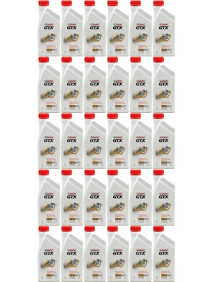 Castrol GTX 5W-40 A3/B4 Motoröl 30x 1l = 30 Liter