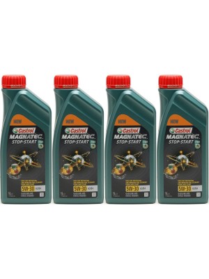 Castrol Magnatec Stop-Start 5W-30 A3/B4 4x 1l = 4 Liter