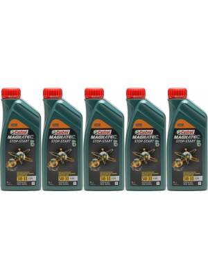 Castrol Magnatec Stop-Start 5W-30 A3/B4 5x 1l = 5 Liter