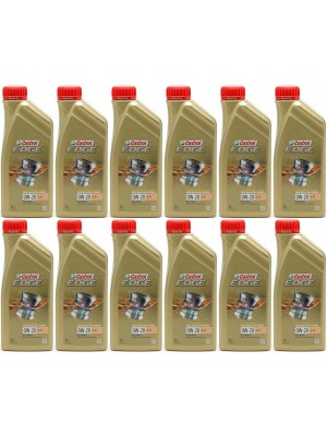 Castrol Edge LL IV 0W-20 Motoröl 12x 1l = 12 Liter