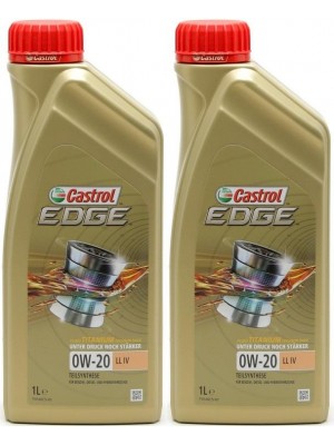 Castrol Edge LL IV 0W-20 Motoröl 2x 1l = 2 Liter