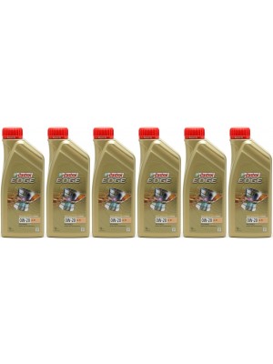 Castrol Edge LL IV 0W-20 Motoröl 6x 1l = 6 Liter