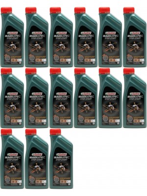 Castrol Magnatec Stop-Start C2 0W-30 Motoröl 15x 1l = 15 Liter