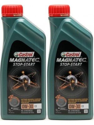 Castrol Magnatec Stop-Start C2 0W-30 Motoröl 2x 1l = 2 Liter