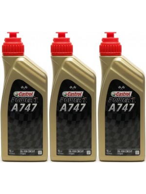 Castrol POWER1 A747 Motorrad Motoröl 3x 1l = 3 Liter