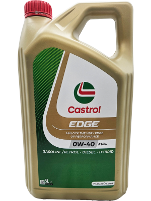Castrol Edge Titanium FST 0W-40 A3/B4  Motoröl 5l Kanne