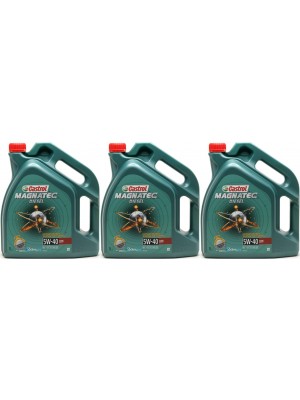 Castrol Magnatec Diesel 5W-40 DPF Motoröl 3x 5 = 15 Liter