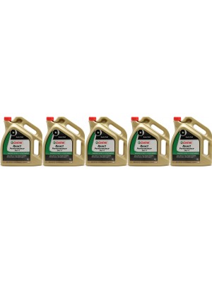 Castrol React Performance DOT 4 Bremsflüssigkeit 5x 5 = 25 Liter