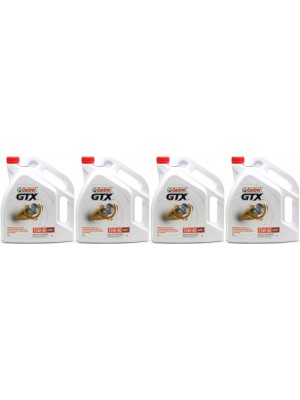 Castrol GTX 15W-40 A3/B3 Motoröl 4x 5 = 20 Liter