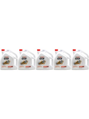 Castrol GTX 15W-40 A3/B3 Motoröl 5x 5 = 25 Liter