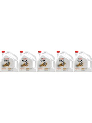 Castrol GTX 5W-40 A3/B4 Motoröl 5x 5 = 25 Liter