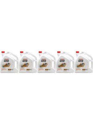 Castrol GTX 5W-40 A3/B4 Motoröl 5x 5 = 25 Liter