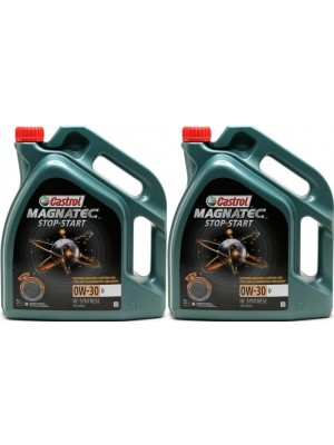 Castrol Magnatec Stop-Start 0W-30 D (Ford WSS-M2C950-A) 2x 5 = 10 Liter
