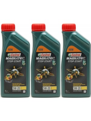 Castrol Magnatec Stop-Start 5W-20 E (Ford EcoBoost WSS-M2C948-B) 3x 1l = 3 Liter