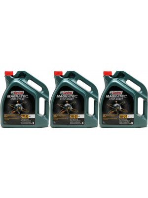 Castrol Magnatec Stop-Start 5W-30 A5 3x 5 = 15 Liter