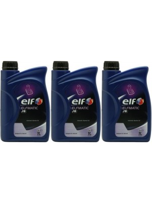 Elf Elfmatic J6 Automatik Getriebeöl 3x 1l = 3 Liter