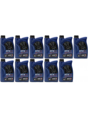 Elf HTX 976+ Racing Lubricants 100 % Synthetic 2-T Motoröl 11x 1l = 11 Liter