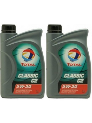 TOTAL Quartz Classic C2 5W-30 Motoröl 2x 1l = 2 Liter