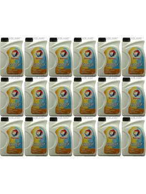 Total Glacelf Auto Supra Kühlerfrostschutz Konzentrat 18x 1l = 18 Liter
