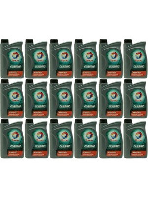 Total Classic 9 5W-40 Motoröl 18x 1l = 18 Liter