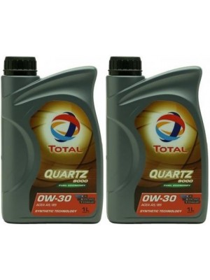 Total Quartz 9000 Fuel Economy 0W-30 Motoröl 2x 1l = 2 Liter