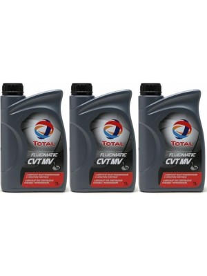 Total Fluidmatic CVT MV Automatikgetriebeöl 3x 1l = 3 Liter