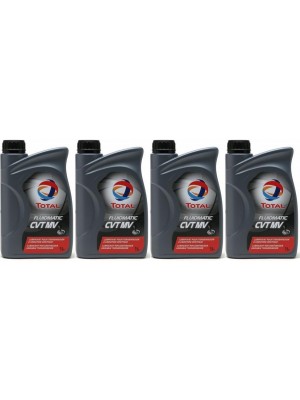 Total Fluidmatic CVT MV Automatikgetriebeöl 4x 1l = 4 Liter