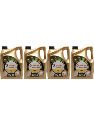 Total Quartz Ineo C1 5W-30 Motoröl 4x 5 = 20 Liter