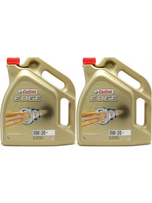 Castrol Edge V 0W-20 Motoröl 2x 5 = 10 Liter