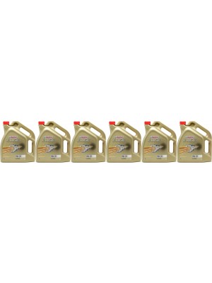 Castrol Edge V 0W-20 Motoröl 6x 5 = 30 Liter