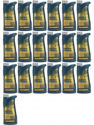 Mannol Kühlerfrostschutz Antifreeze AG13+ -40 Fertigmischung 19x 1l = 19 Liter