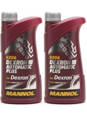MANNOL Dexron III Automatic Plus 2x 1l = 2 Liter