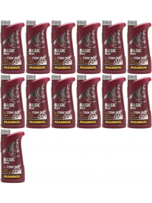 MANNOL Basic Plus 75W-90 API GL 4+ 13x 1l = 13 Liter