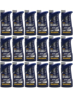 MANNOL Universal Getriebeöl 80W-90 API GL 4 18x 1l = 18 Liter