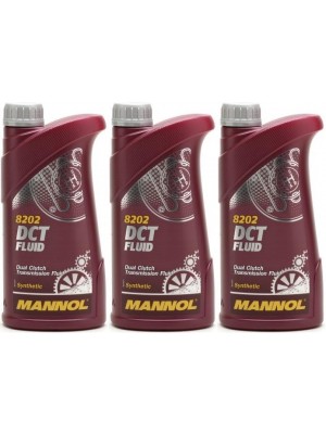 MANNOL 8202 DCT Fluid (Doppelkupplungsgetriebeöl) 3x 1l = 3 Liter