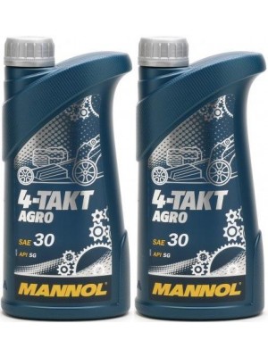 MANNOL 4-Takt Agro SAE 30 2x 1l = 2 Liter