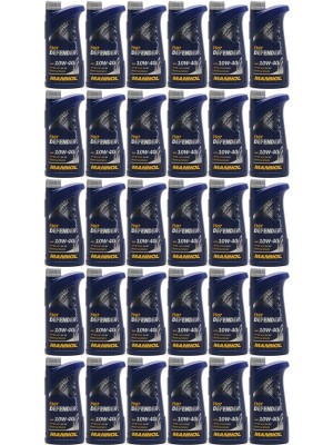 Mannol Defender 10W-40 Diesel & Benziner Motoröliter 30x 1l = 30 Liter