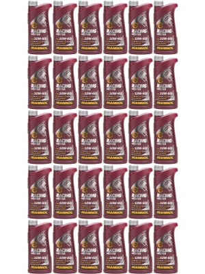 MANNOL Racing+Ester 10W-60 Motoröl 30x 1l = 30 Liter