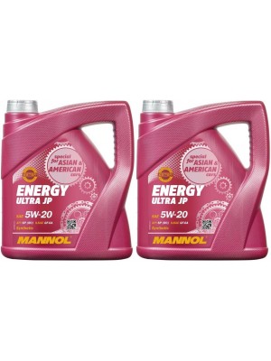 MANNOL Energy Ultra JP 5W-20 Motoröl 2x 4l = 8 Liter