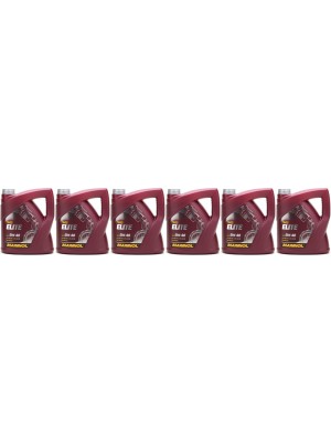 MANNOL Elite 5W-40 Motoröl 6x 4l = 24 Liter
