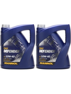 Mannol Defender 10W-40 Diesel & Benziner Motoröl 2x 5 = 10 Liter